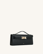 JWPE - Bria Structured Top Handle Bag - Black