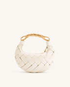 JWPE - Orla Weave Handbag - White