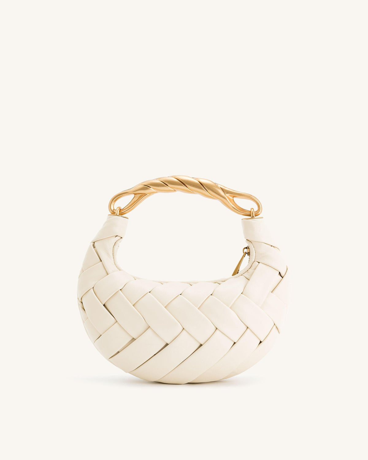 JWPE - Orla Weave Handbag - White