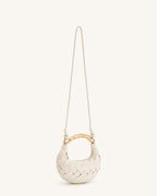JWPE - Orla Weave Handbag - White
