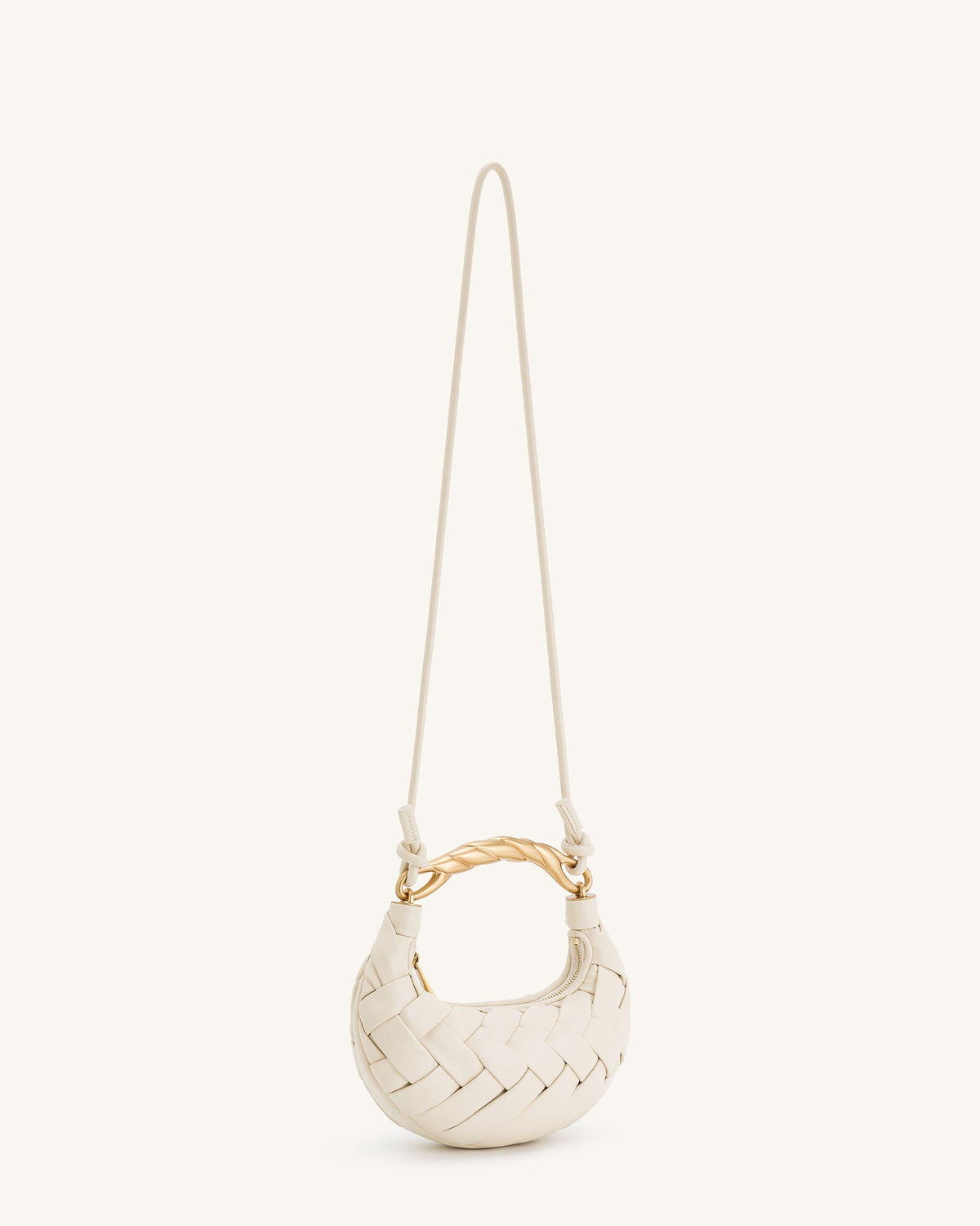 JWPE - Orla Weave Handbag - White