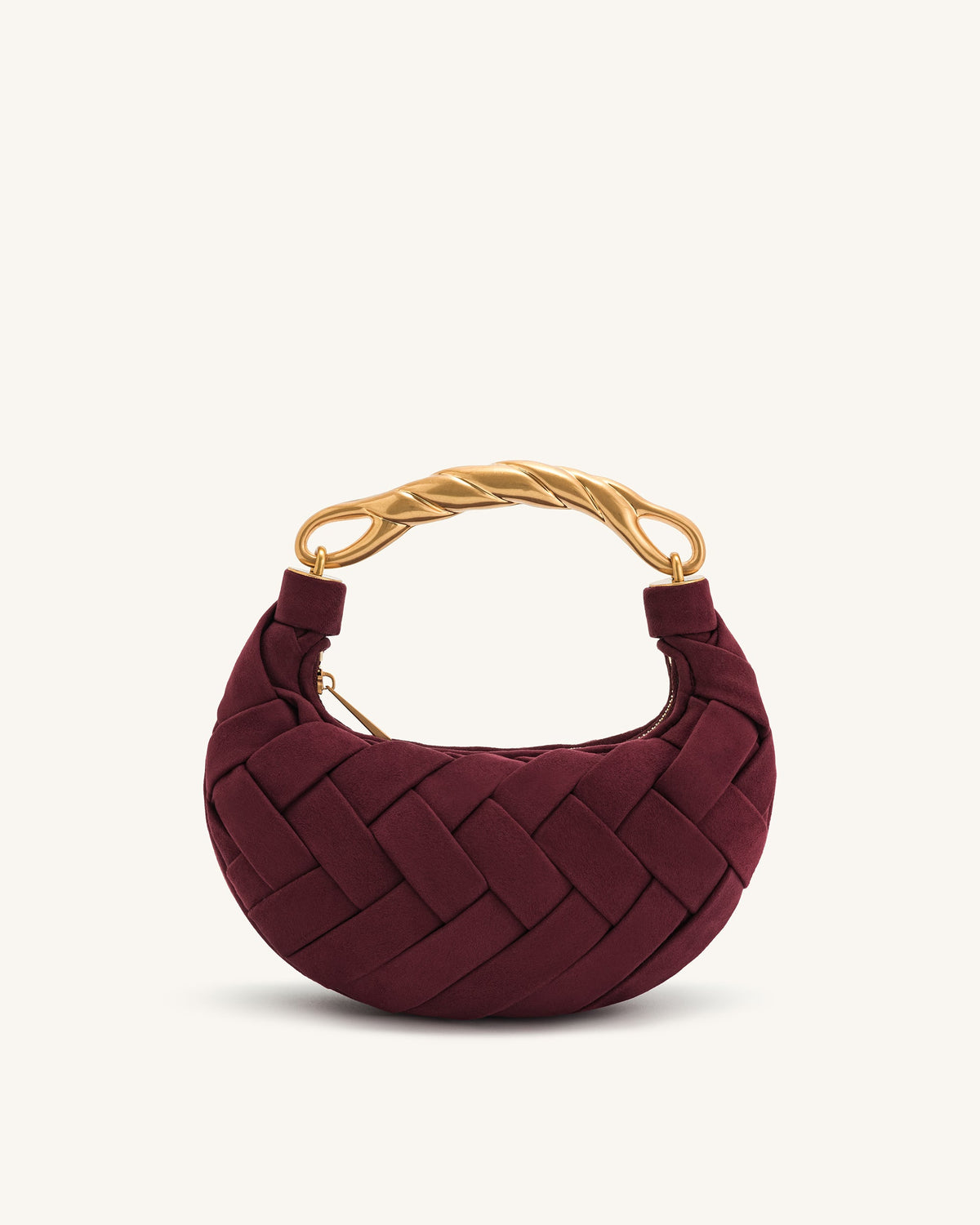 JWPE - Orla Weave Handbag - Claret