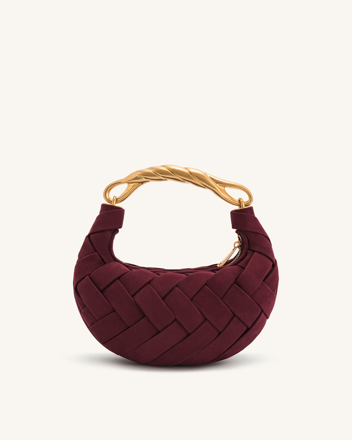 JWPE - Orla Weave Handbag - Claret