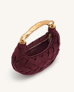 JWPE - Orla Weave Handbag - Claret