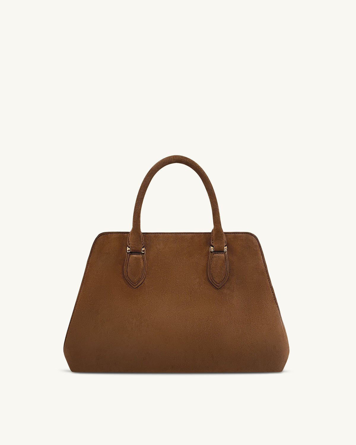 JWPE - Lara Faux Suede Tote Bag - Brown