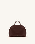 JWPE - Arden Curved Top Handle Bag - Dark Brown