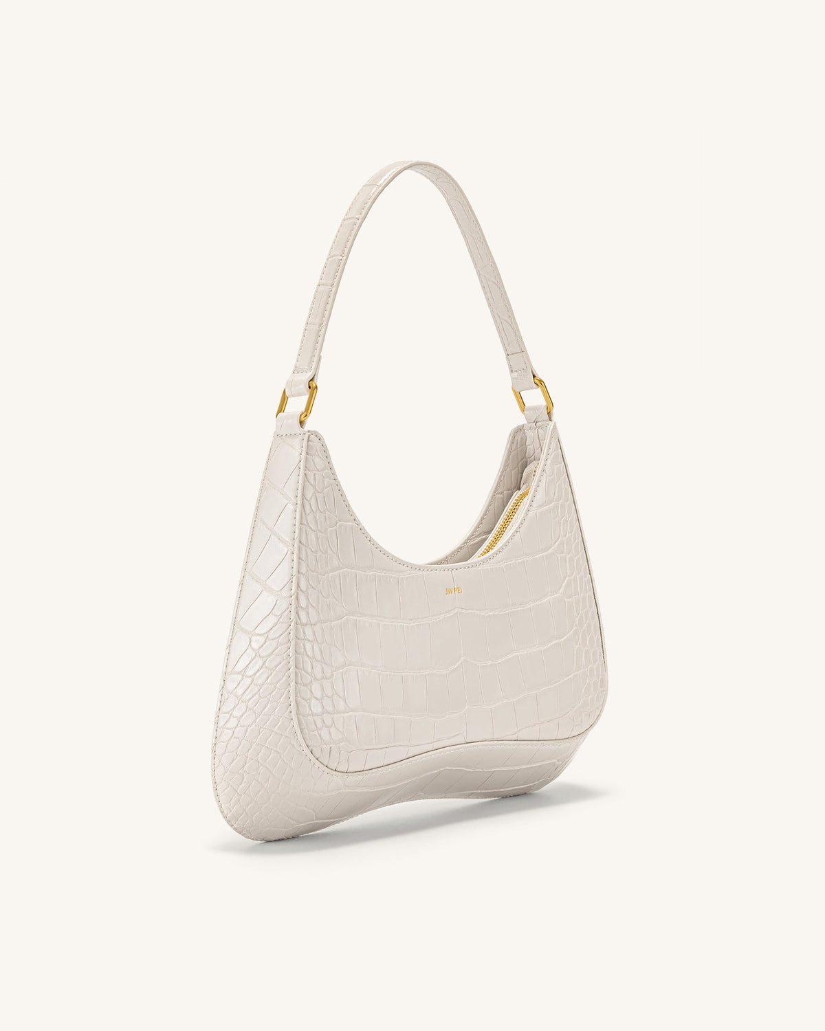JWPE - Ruby Shoulder Bag - White Croc