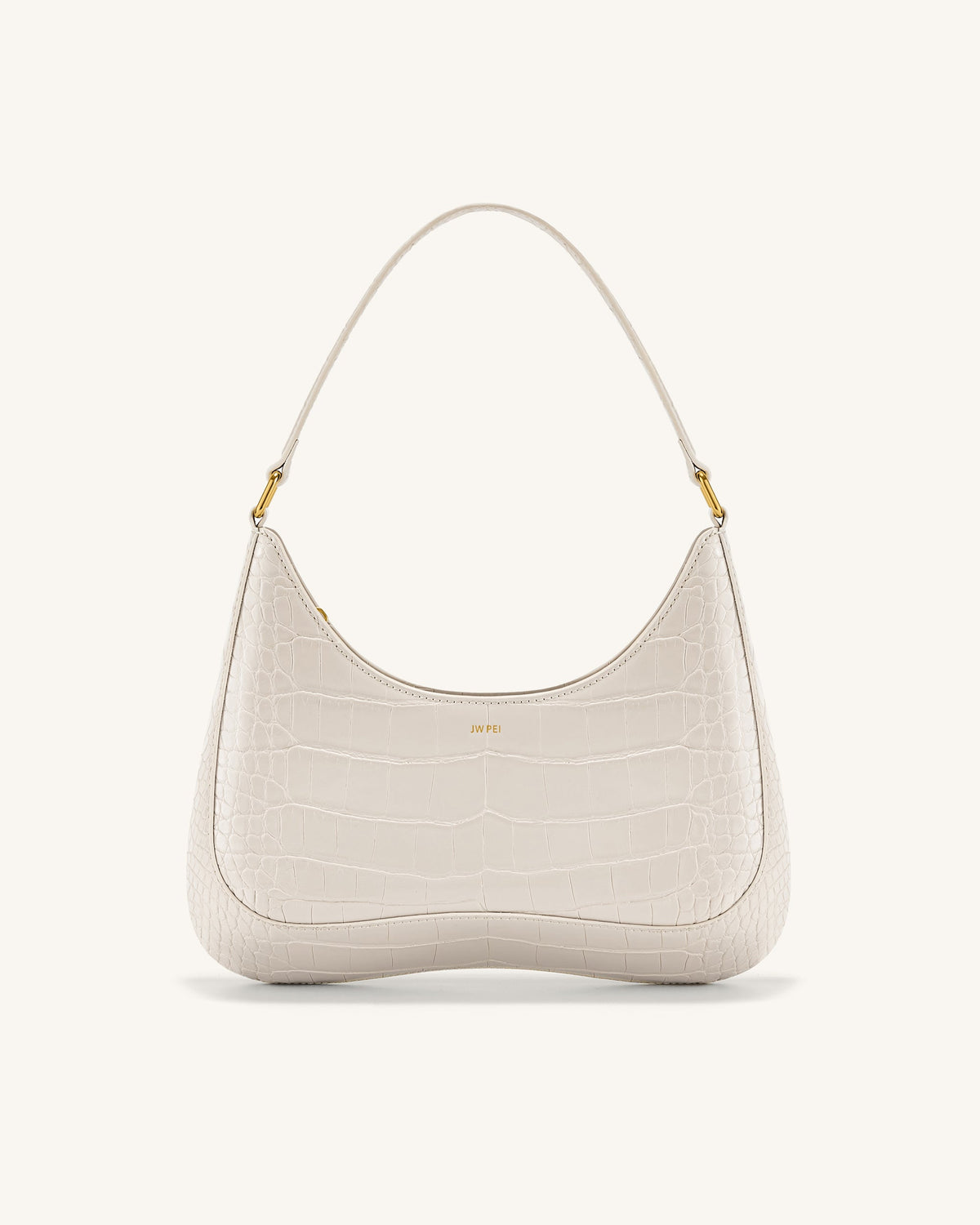 JWPE - Ruby Shoulder Bag - White Croc