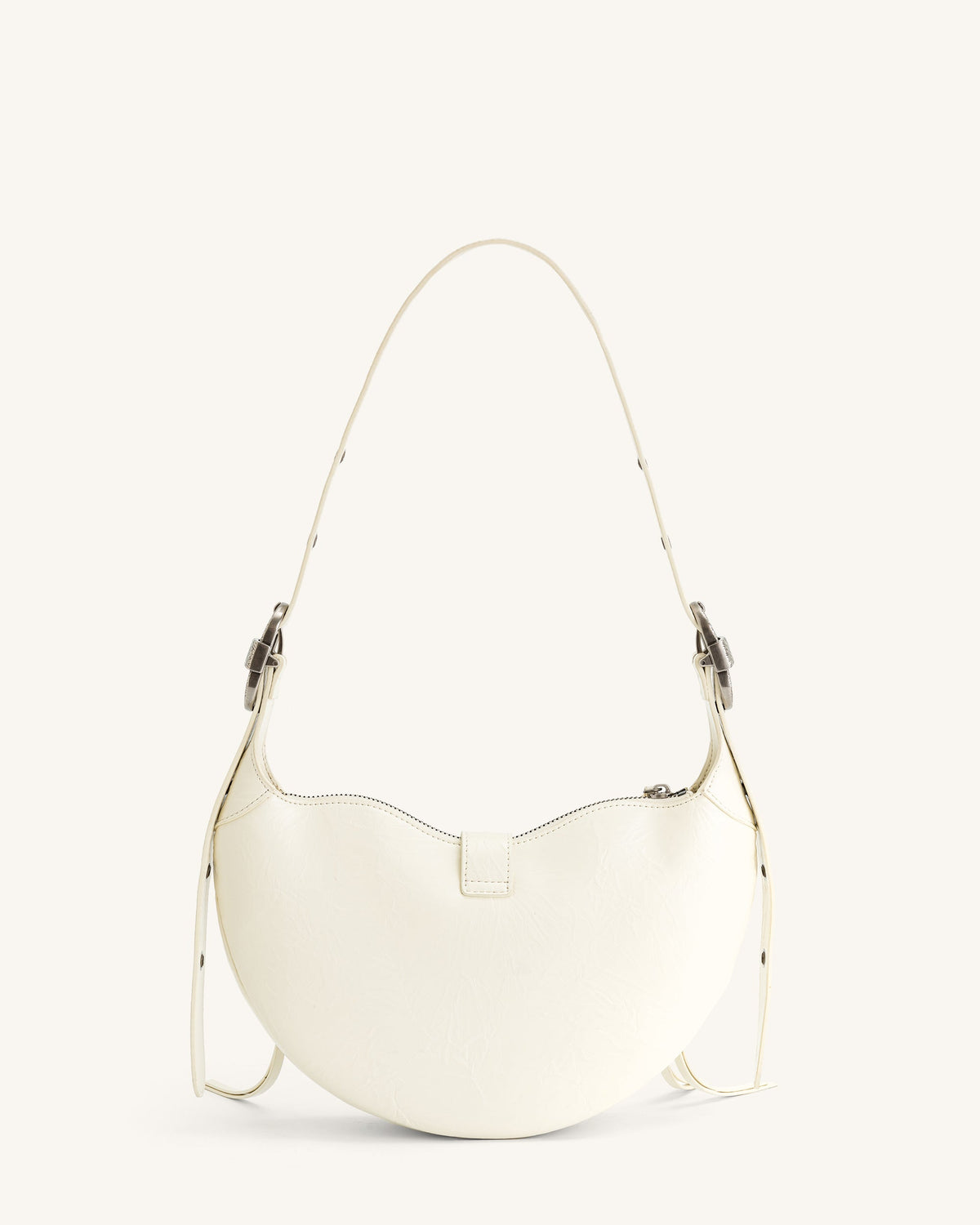 JWPE - Tessa Crushed Shoulder Bag - White