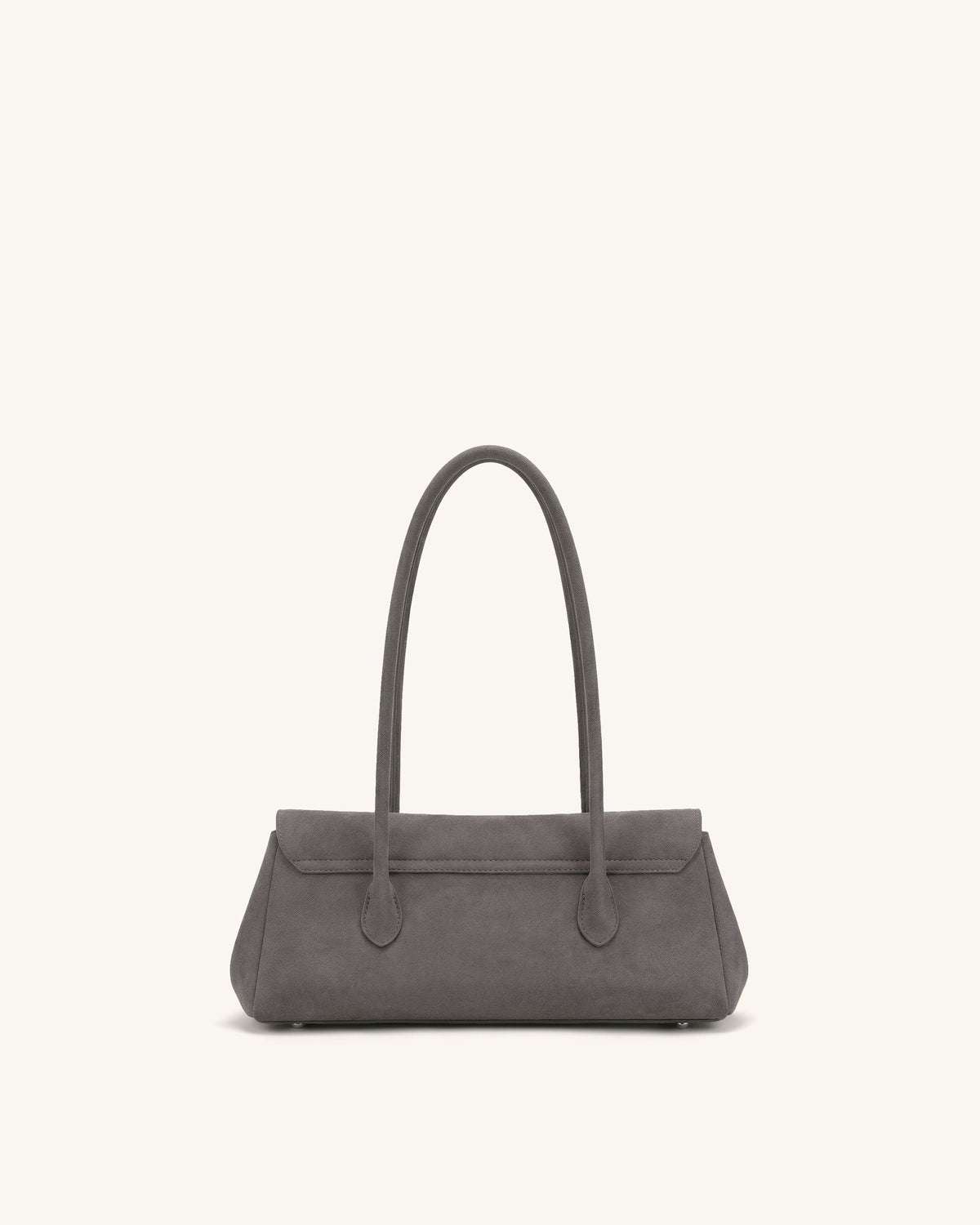JWPE - Solenne Faux Suede East-West Shoulder Bag - Taupe