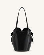 JWPE - Cecelia Leaf Shape Shoulder Bag - Black