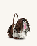 JWPE - Nita Puppy Shape Handbag - Caramel Brown