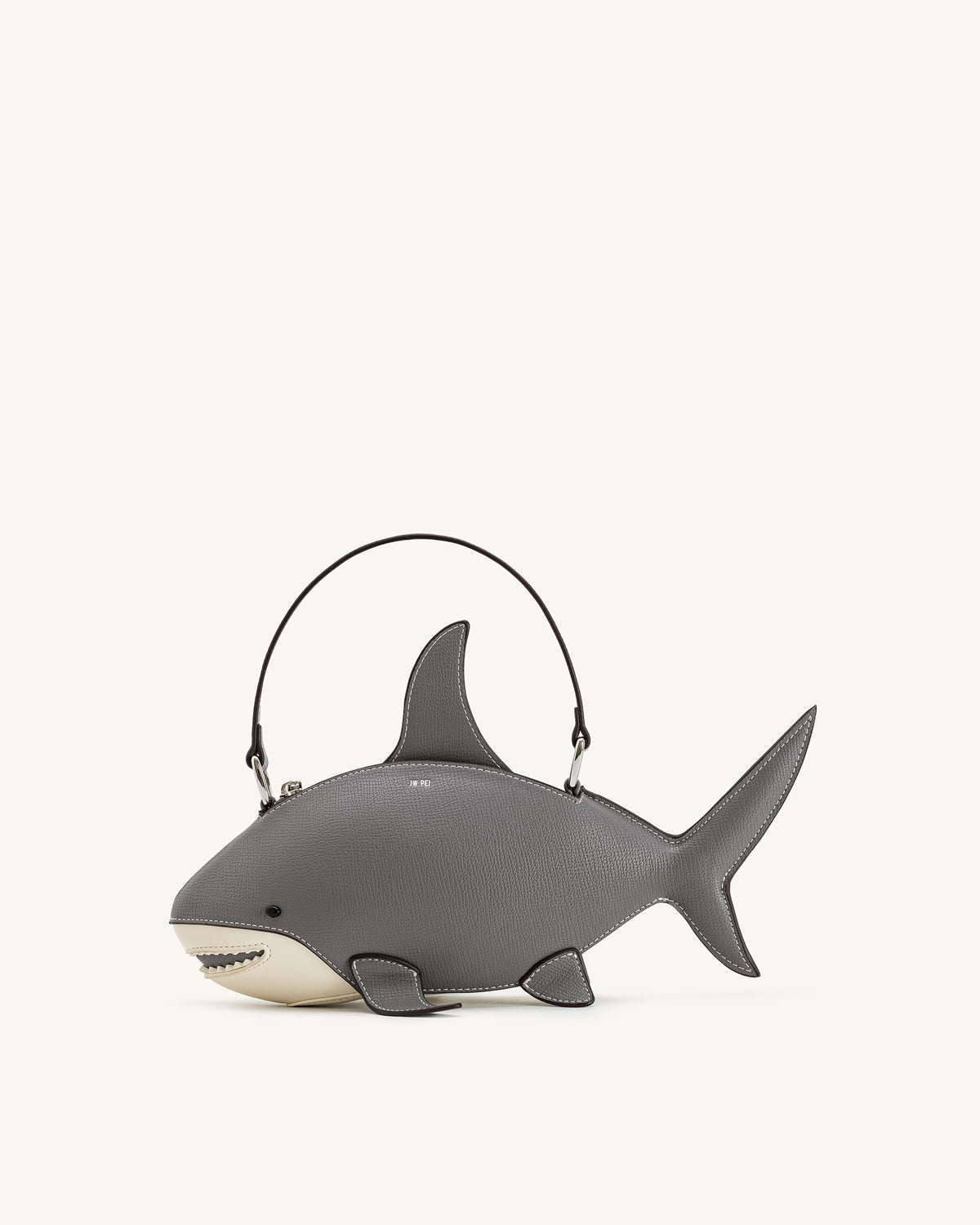 JWPE - Nerys Shark Look Top Handle Bag - Grey