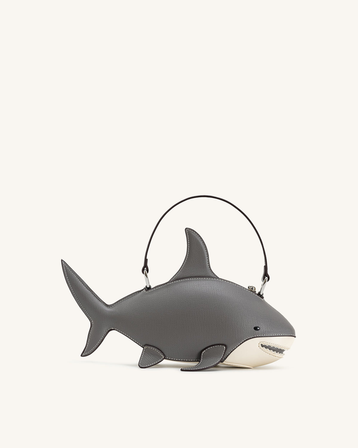 JWPE - Nerys Shark Look Top Handle Bag - Grey