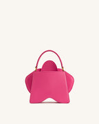 JWPE - Flora Orchid Shaped Top Handle Bag - Pink