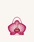 JWPE - Flora Orchid Shaped Top Handle Bag - Pink