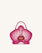 JWPE - Flora Orchid Shaped Top Handle Bag - Pink