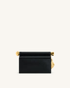 JWPE - Holly Metal Pendant Embellished Clutch - Black