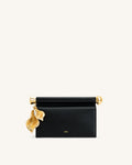 JWPE - Holly Metal Pendant Embellished Clutch - Black