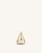 JWPE - Lila Metal Frame Clutch - Ivory