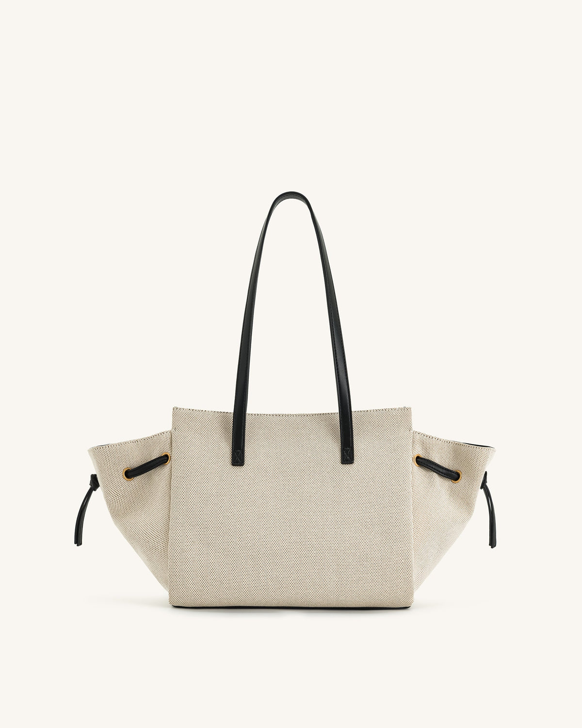 JWPE - Linda Tote Bag - Black Canvas