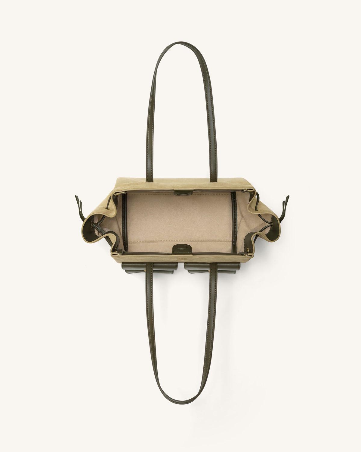 JWPE - Linda Faux Suede Tote Bag - Green