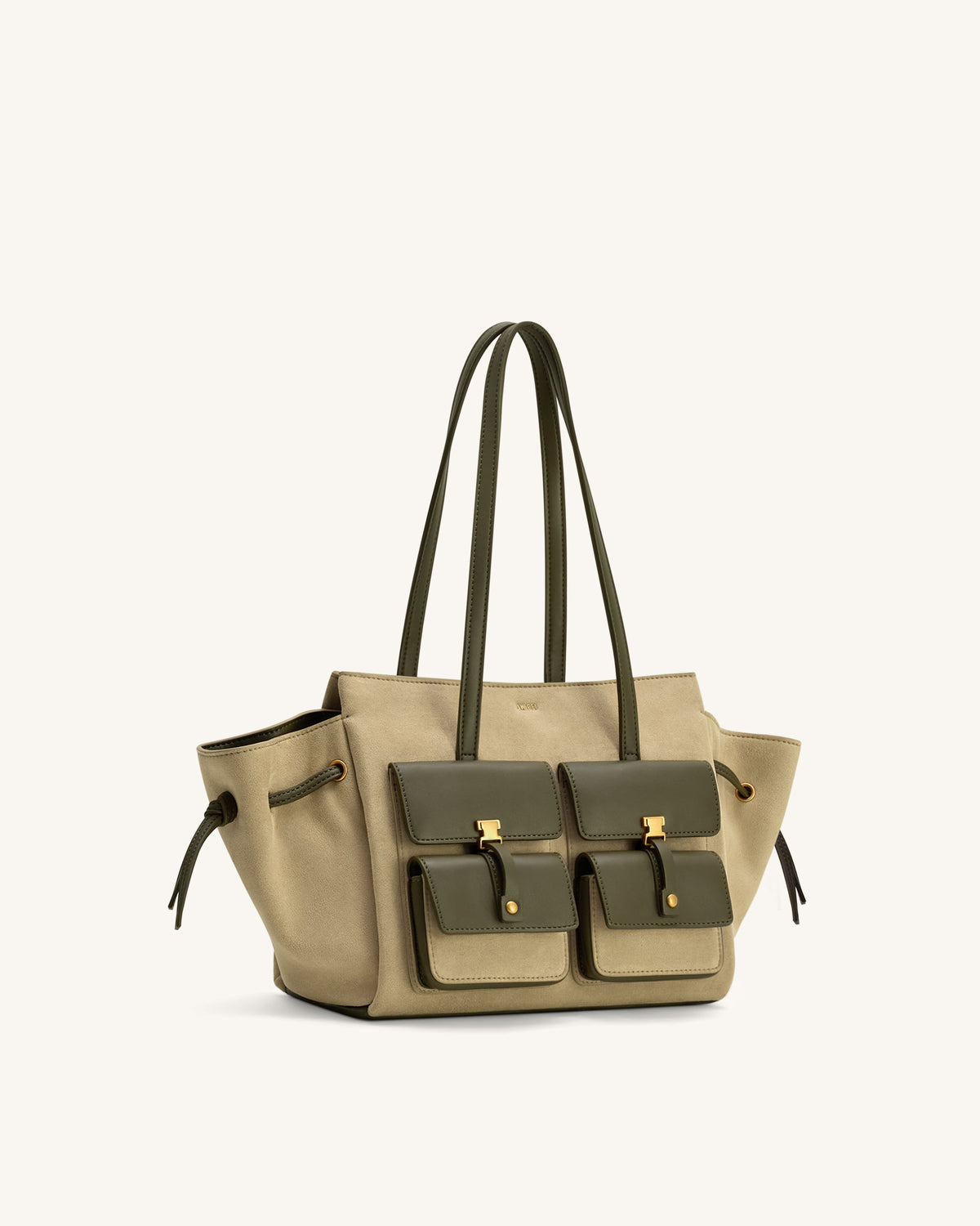 JWPE - Linda Faux Suede Tote Bag - Green