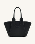 JWPE - Cara Faux Suede Tote Bag - Black