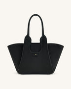 JWPE - Cara Faux Suede Tote Bag - Black