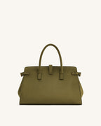 JWPE - Saige Faux Suede Tote Bag - Olive Green