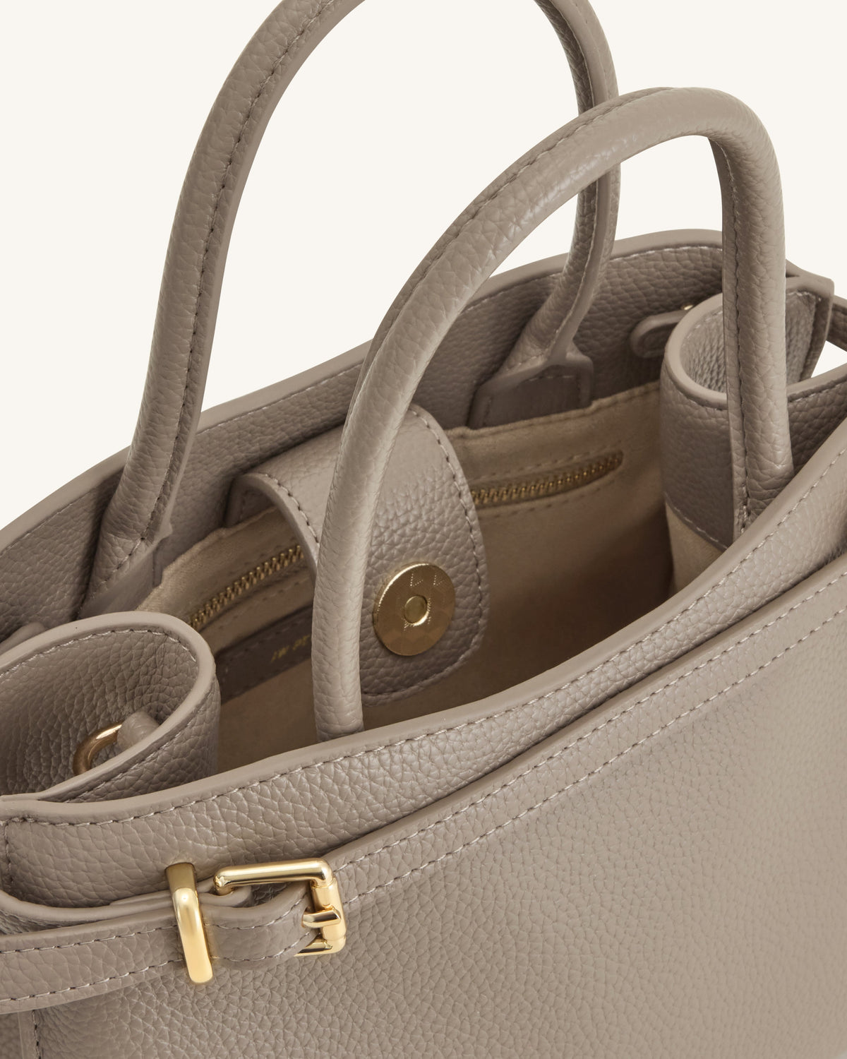 JWPE - Ella Structured Tote - Taupe