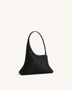 JWPE - Lyra Woven Shoulder Bag - Black