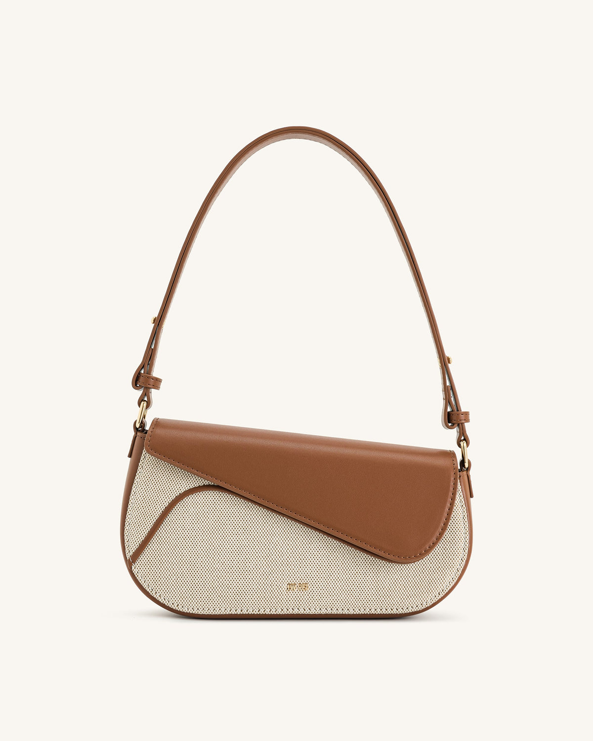 JWPE - Addisyn Shoulder Bag - Brown Canvas