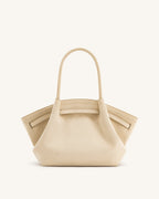 JWPE - Hana Medium Faux Suede Tote Bag - Off White