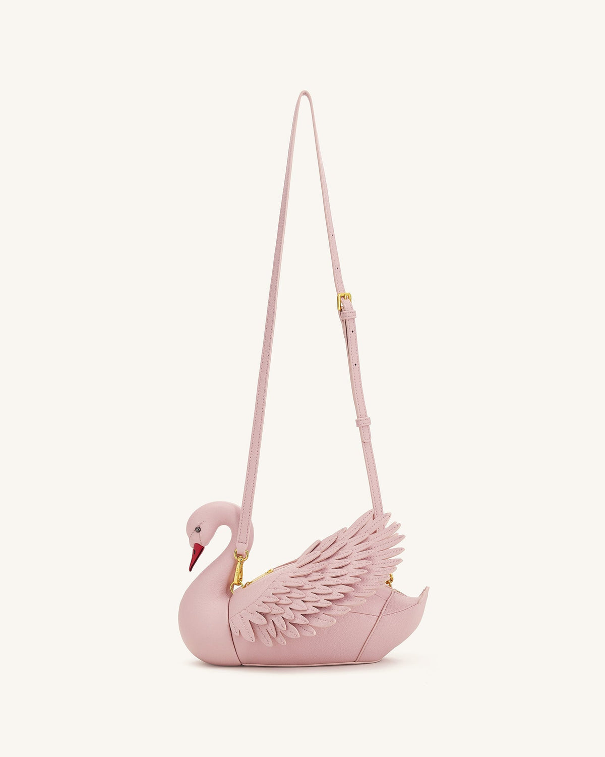JWPE - Alani Swan Shaped Crossbody Bag - Light Pink