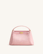 JWPE - Carmen Top Handle Bag - Pink Croc