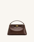 JWPE - Carmen Top Handle Bag - Reddish Brown