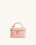 JWPE - Cleo Box Shape Top Handle Bag - Pink