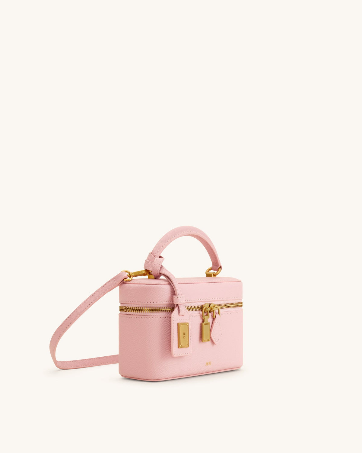 JWPE - Cleo Box Shape Top Handle Bag - Pink