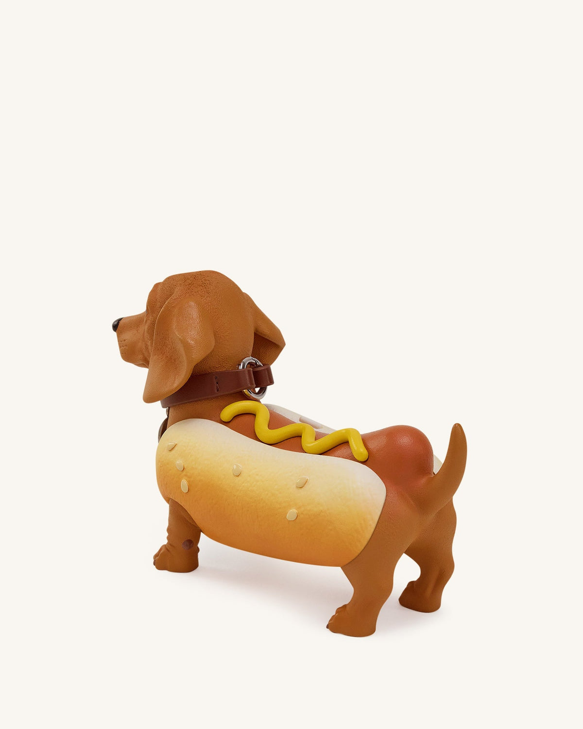 JWPE - Dachshund Hot Dog Bag - Brown/Yellow