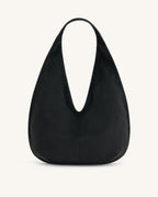 JWPE - Dara Faux Suede Hobo Bag - Black