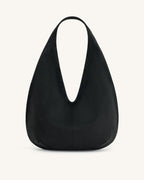 JWPE - Dara Faux Suede Hobo Bag - Black