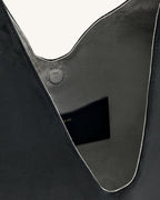 JWPE - Dara Faux Suede Hobo Bag - Black
