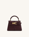JWPE - Elise Top Handle Bag - Deep Burgundy