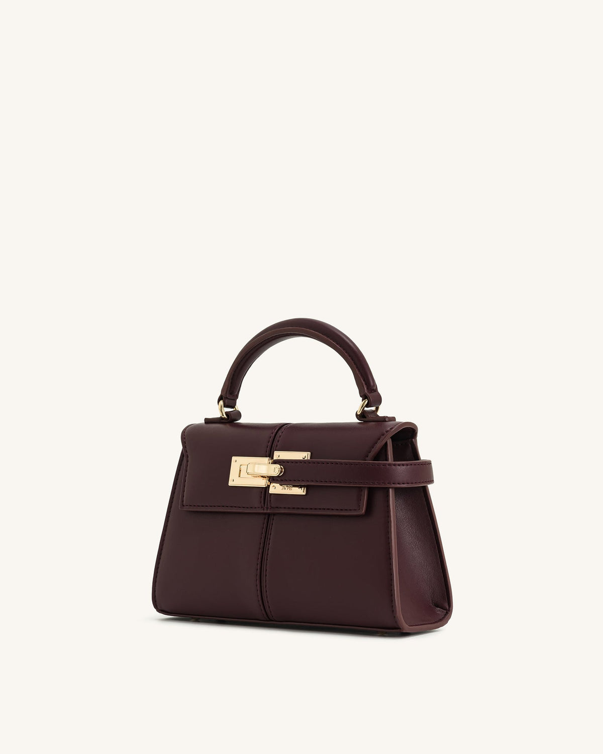 JWPE - Elise Top Handle Bag - Deep Burgundy