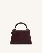 JWPE - Elise Top Handle Bag - Deep Burgundy