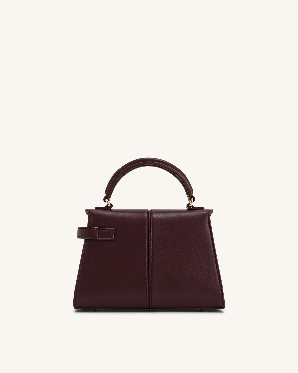 JWPE - Elise Top Handle Bag - Deep Burgundy