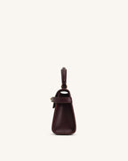 JWPE - Elise Top Handle Bag - Deep Burgundy