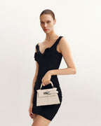 JWPE - Elise Top Handle Bag - White