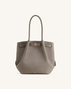 JWPE - Hana Column Tote Bag - Taupe